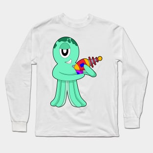 Octopus Alien Long Sleeve T-Shirt